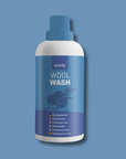 Blaue Sprühflasche eco:fy Wool Wash Woll-Waschmittel