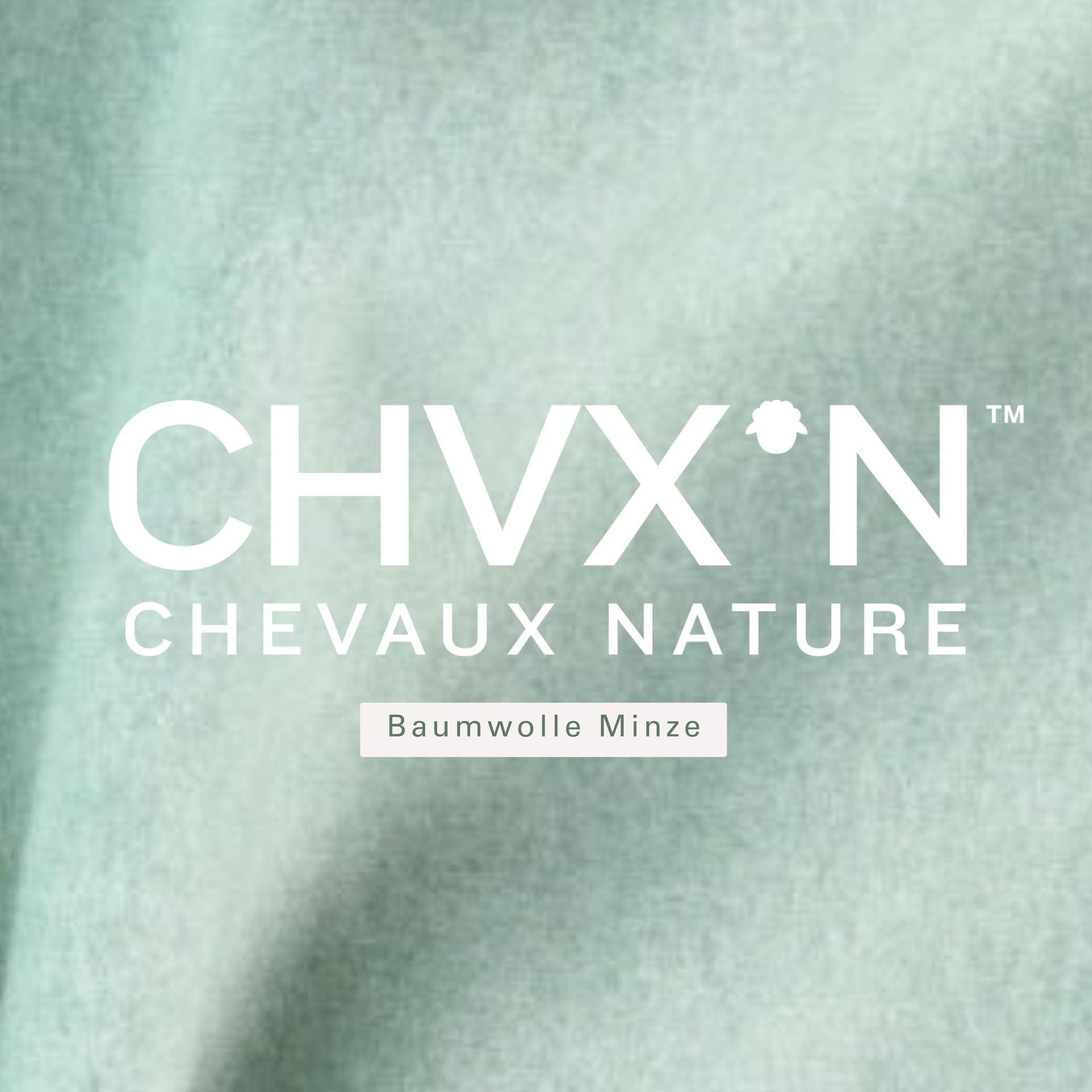 CHVX*N Abschwitzdecke 100% Bio-Baumwolle