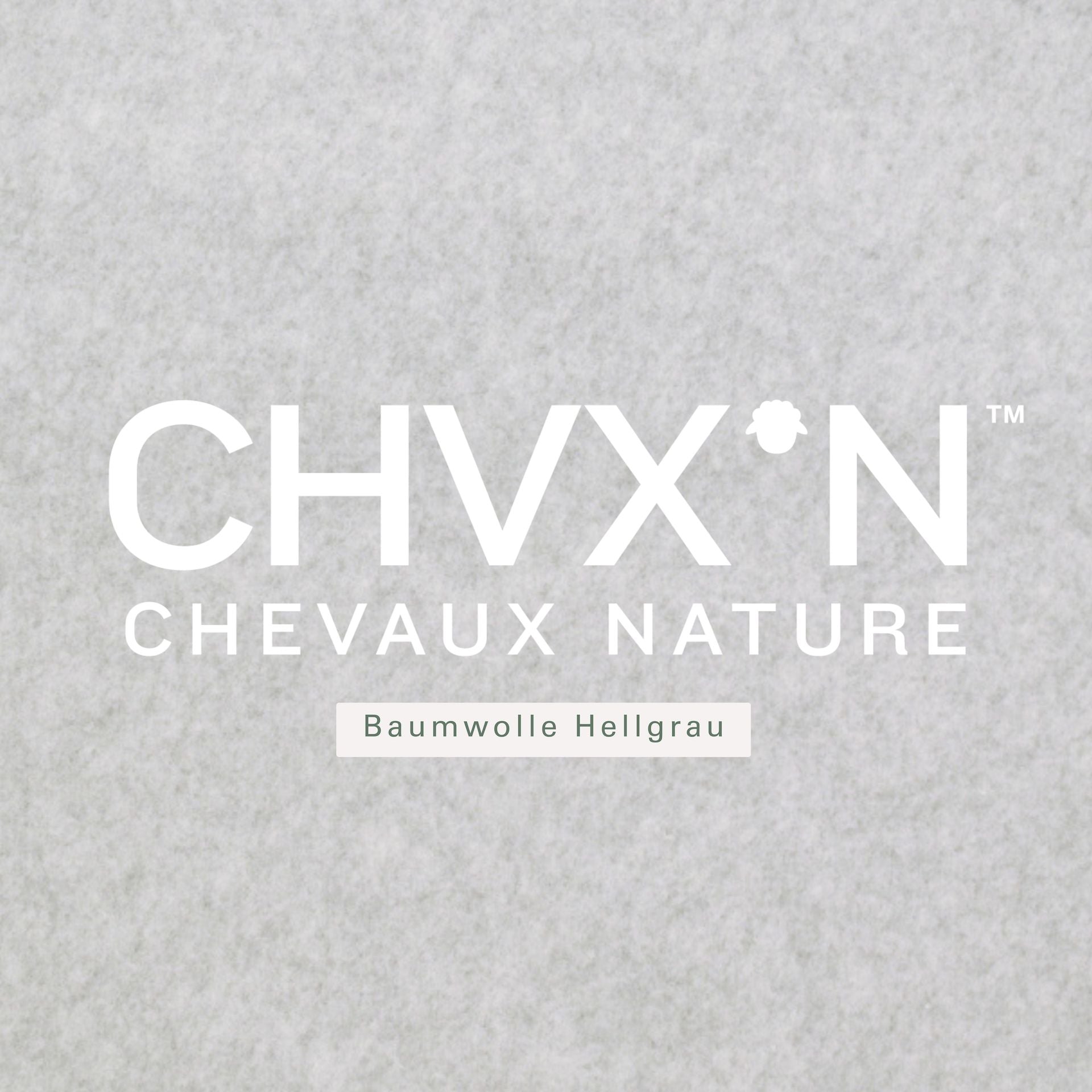 CHVX*N Abschwitzdecke 100% Bio-Baumwolle