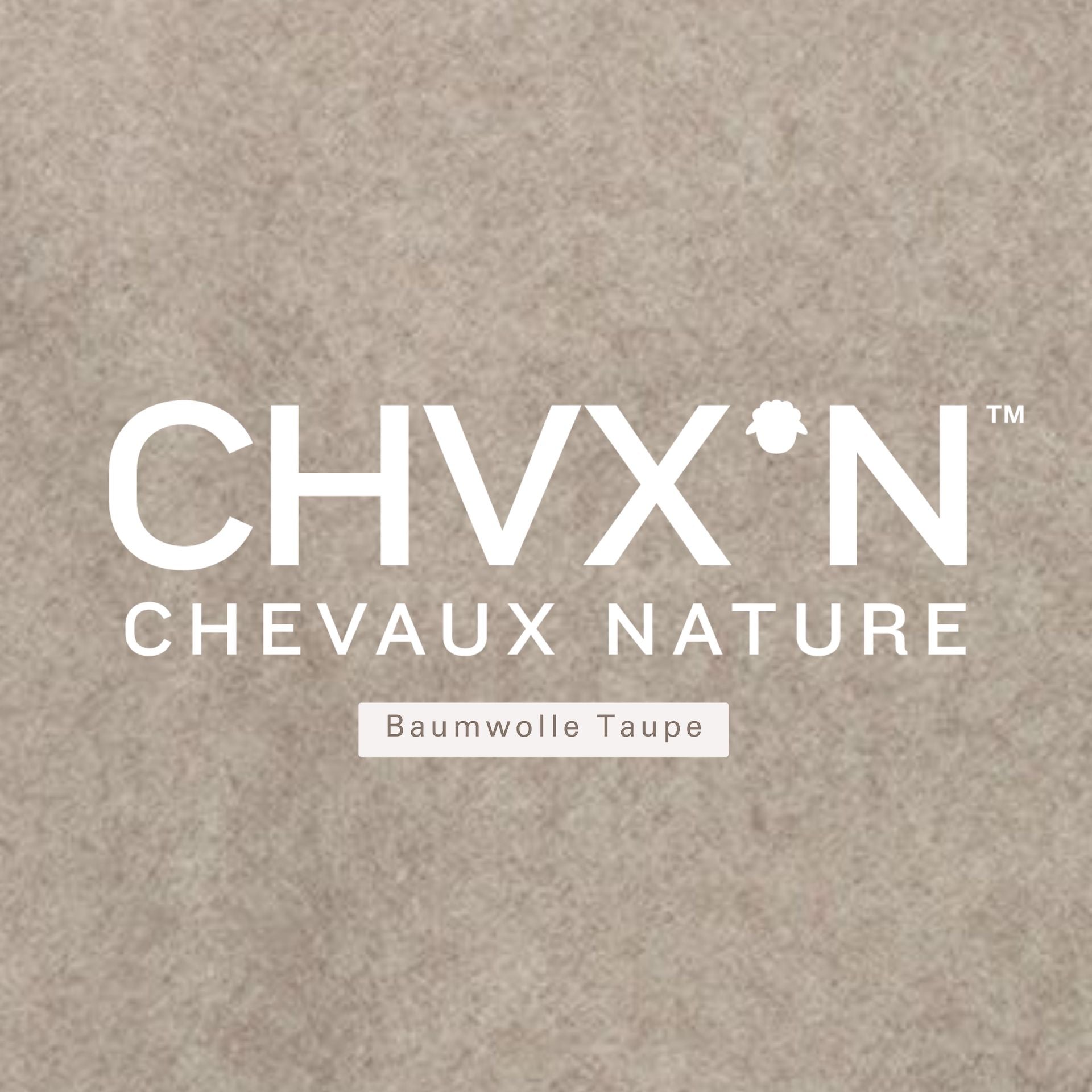 CHVX*N Abschwitzdecke 100% Bio-Baumwolle