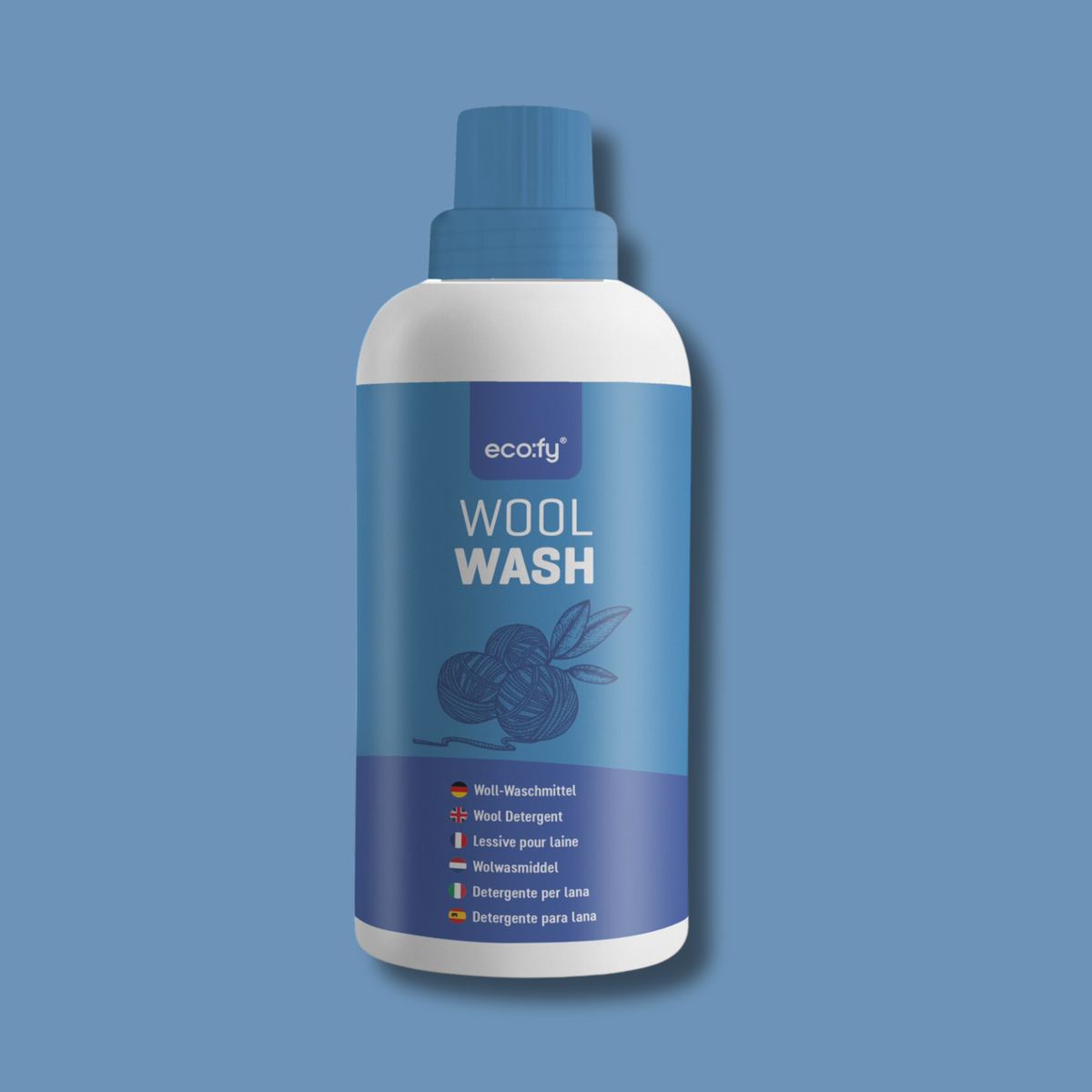 Wool Detergent eco:fy 500 ml — enzyme-free, with lanolin