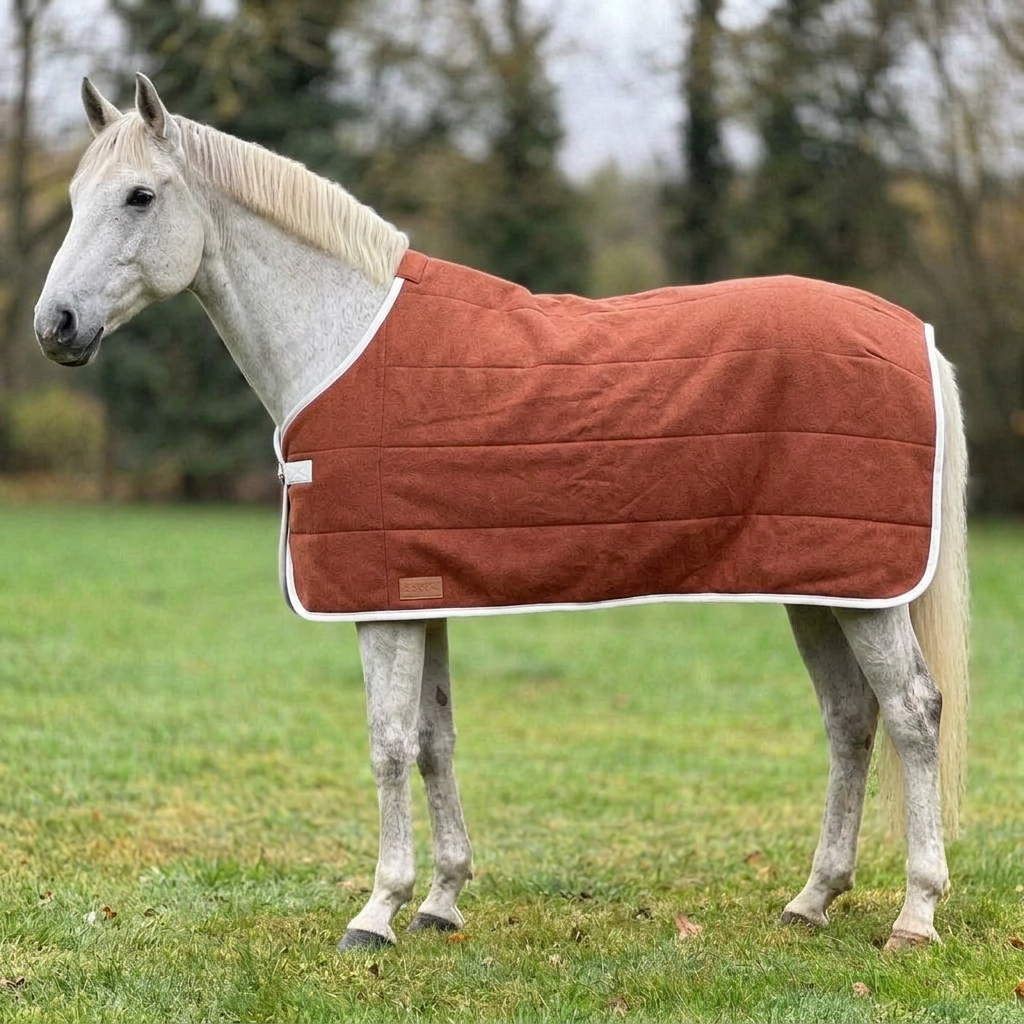 Unterlegdecke 100% Wolle, dreilagig — KI-generierte Beispieldarstellung